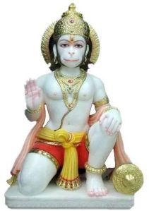 Marble Hanuman Statue