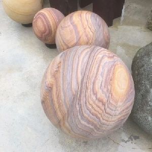 Natural Stone Garden Ball