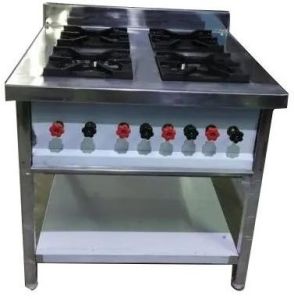 Four Burner Cooking Range