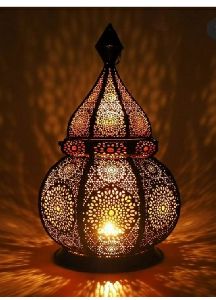 moroccan lamp table