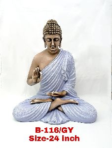 Poly Fibre Buddha Statue