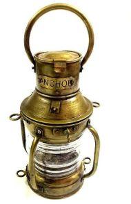 Antique Anchor Oil Lamp