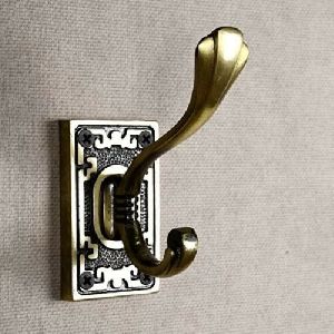 Antique Brass Wall Hook