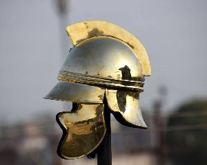 Brass Thracian Roman Helmet