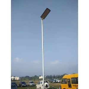Single Arm Solar Street Light Pole