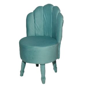 33x18 Inch Velvet Fabric Chair