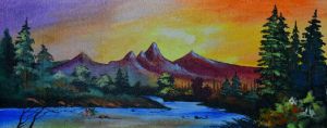 Canvas Landscape Painting Services