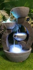 C Shaped Water Fountain