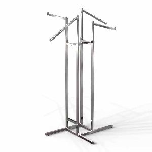 Four Way Clothing stand For Shop and display Store