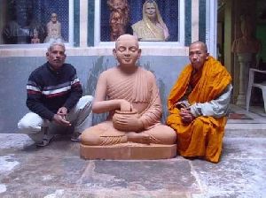 Sandstone Vietnam Buddhist Statue