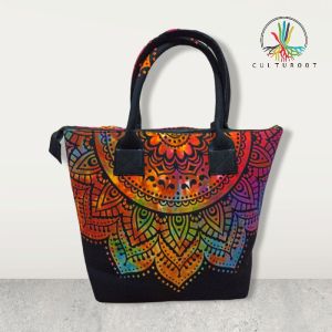 mandala tote cotton bags