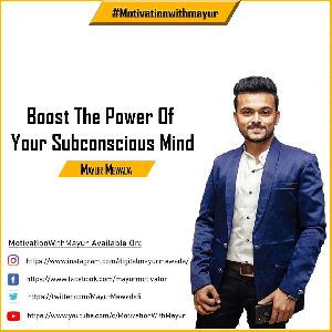 Boost The Power of your Subconscious Mind
