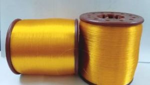 Yellow HDPE Monofilament Yarn