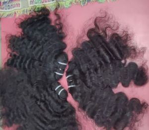 Natural Virgin Curly Human Hair extensions