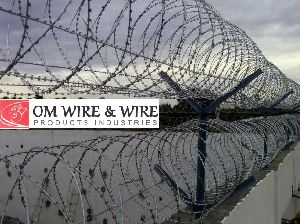Galvanized Razor Blade Wire