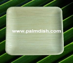Arteca Palm Leaf 6 inch Square plate