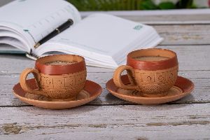 Microwavable Terracotta Cup & Saucer Manufacturer