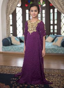 Violet Designer Kids Kaftan