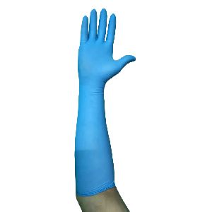 Nitrile Long Gloves