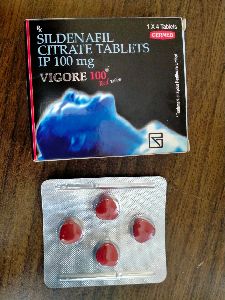 Vigore 100mg Red Tablets