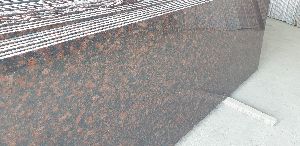 Tan brown granite cutter size slabs polished export quality