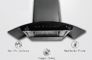 Zeomax Supremo Touch Motion Kitchen Chimney
