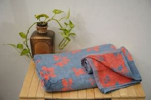 Jacquard Print Bamboo Fiber Towel