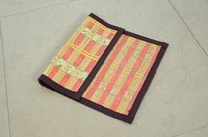 Ribbon Weave Bamboo Dining Table Mat and Runner Set