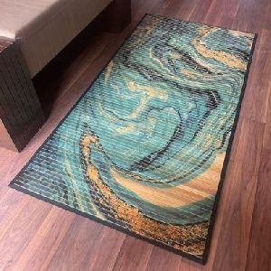 Ocean Printed Bamboo Floor Carpet