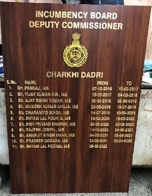 Incumbency Board