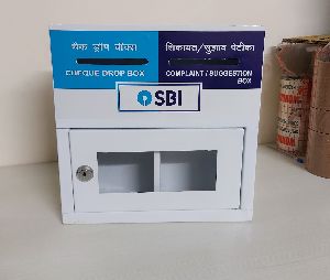 SBI Cheque Drop Box