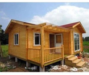 Prefabricated Hut Shape Wooden House