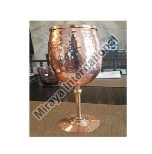 Copper Goblet Wine Glass