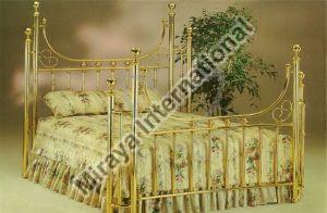 Long U Brass Bed