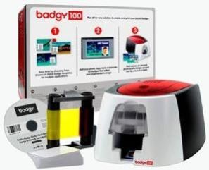 Evolis ID Card Printer Model Badgy-100