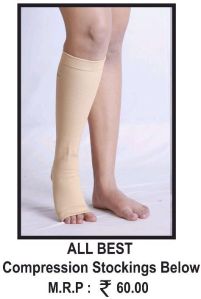 Compression stocking below knee