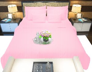 hotel bed sheet Satin Strip