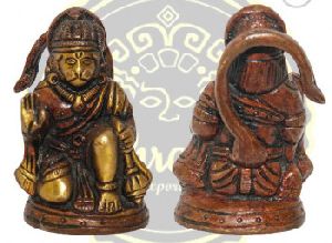 2.5 Inches Brass Lord Hanuman Statue