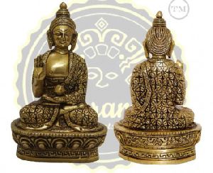 Brass Lord Buddha Idol