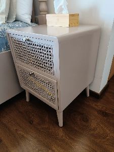 Cane Side Table