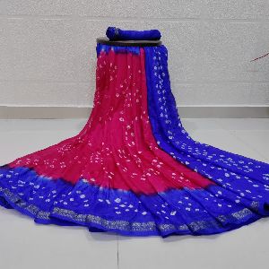 BANDHEJ BANDHANI SAREE