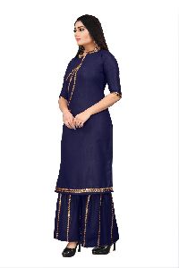 Cotton Kurti with Palazzo