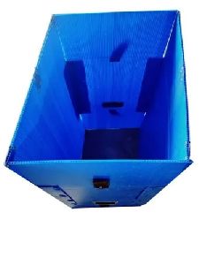 PP Blue Foldable Box
