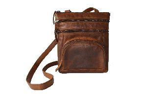 Genuine Leather Men\'s Sling Bag (865)