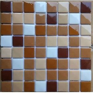 Glossy Glass Mosaic Tiles