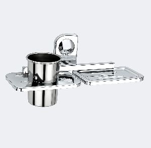 Tumbler Holder with Soap Dish
