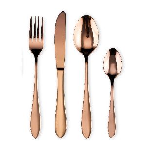 Copper Cutlery Set