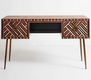 Bone Inlay Console Tables