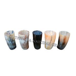 Drinking Horn Glass