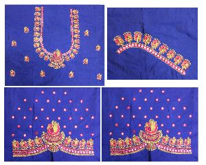 Silk pattu blouse piece